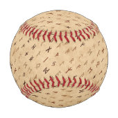 Balle De Baseball Runes Baseball (Dos)