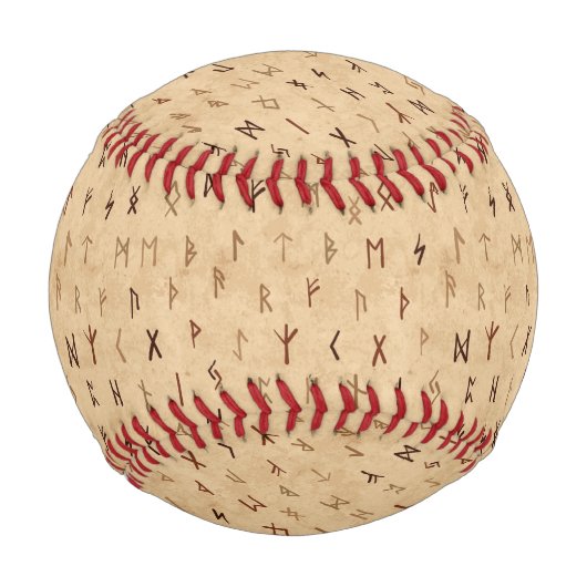 Balle De Baseball Runes Baseball (Devant)