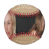 Balle De Baseball Rustic Best Mother`s Day 2 Photo (Devant)
