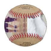 Balle De Baseball Rustic Best Stepdad - Collage photo Jour 2 (Devant)