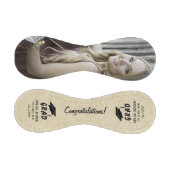 Balle De Baseball Rustic Félicitations Graduation Photo (Panneaux)