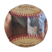 Balle De Baseball Rustic Meilleure maman jamais photo (Devant)