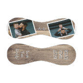 Balle De Baseball Rustique 2 photo meilleur papa jamais (Panneaux)