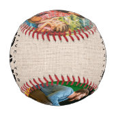 Balle De Baseball Rustique 5 ÉTOILES DAD Moderne Cool 2 Fête des pèr (Dos)