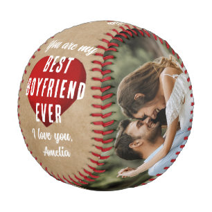 Balle De Baseball Rustique Mon meilleur copain Jamais Red Heart 2 Ph