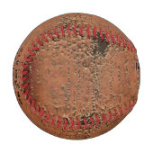 Balle de baseball rustique Super Cool personnalisé (Devant Gauche)