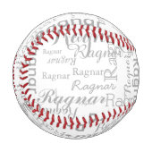 Balle De Baseball sa personnalisation (Devant Gauche)