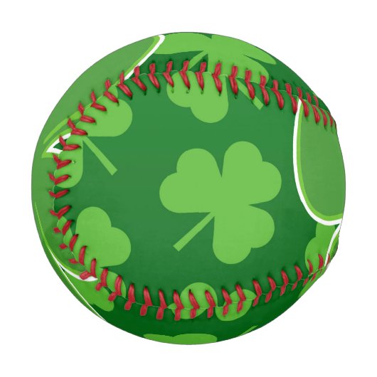 Balle De Baseball Saint Patrick's Day Baseball (Devant Gauche)