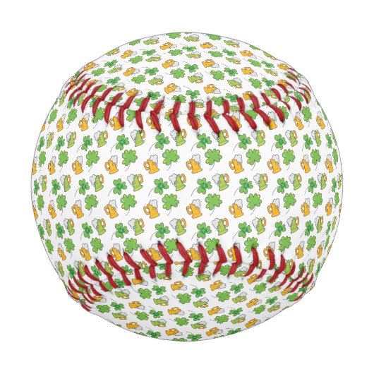 Balle De Baseball Saint Patrick's Day Baseball (Dos)