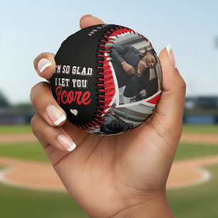 Balle De Baseball Saint-Valentin Ravi de vous avoir laissé marquer P