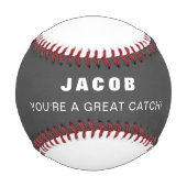 Balle De Baseball Saint-Valentin Vous Êtes Une Excellente Prise Pers (Devant)