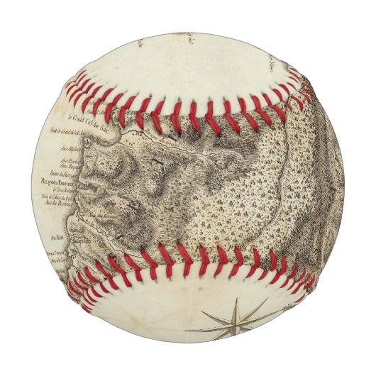 Balle De Baseball Sainte-Lucie (Devant)