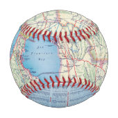 Balle De Baseball San Francisco et ses environs (Dos)