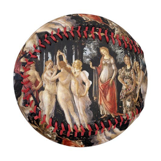 Balle De Baseball Sandro Botticelli - La Primavera (Devant Gauche)