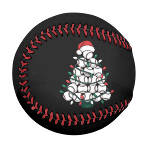 Balle De Baseball Sapin de Noël Baseball Santa Sports