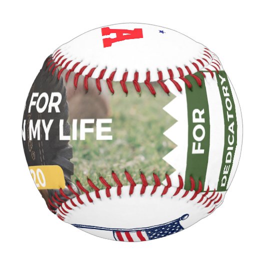 Balle De Baseball Script cadeau personnalisé (Devant)