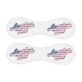 Balle De Baseball Script Drapeau Semiquincentenaire America 250 (Panneaux)