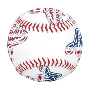 Balle De Baseball Script Drapeau Semiquincentenaire America 250