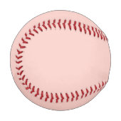 Balle De Baseball Sel de rose couleur unie (Devant Gauche)