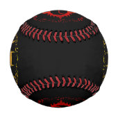 Balle De Baseball Sept péchés mortels baseball (Dos)