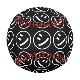 Balle De Baseball ㋛ Shi Kana Katakana Smiling Emoji / Emoticon