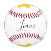 Balle De Baseball Signature de nom personnalisée (Devant)