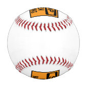 BALLE DE BASEBALL SIGNE D'ARRÊT (Dos)