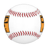 BALLE DE BASEBALL SIGNE D'ARRÊT (Devant)