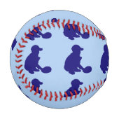 Balle De Baseball Silhouette de baseball (Devant Gauche)