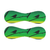 Balle De Baseball Silhouette Du Bruant Sur Le Limonène (Panneaux)