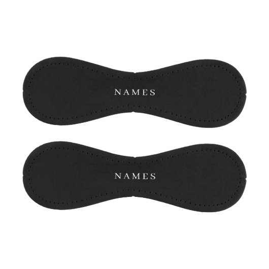 Balle De Baseball Simple Black Custom Ajouter Votre Nom Élégant (Panneaux)