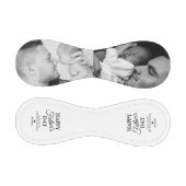 Balle De Baseball Simple Fête des pères Deux Photo Baseball (Panneaux)