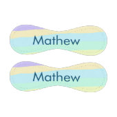 Balle De Baseball simple lettre initiale monogramme ajouter votre no (Panneaux)