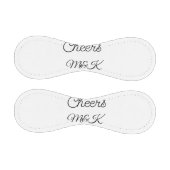 Balle De Baseball Simple minimal add name cheers couple name custom (Panneaux)