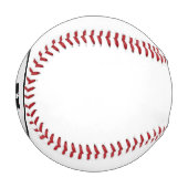 BALLE DE BASEBALL SIMPLE MINIMAL MODERN MONOGRAM ELEGANT STYLE CHIC  (Devant Gauche)
