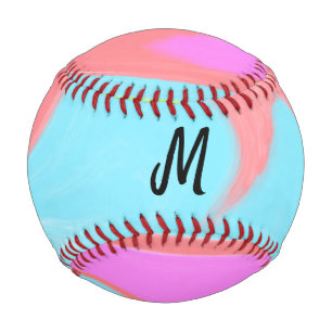 Balle De Baseball simple minimal monogram logo personalized baking