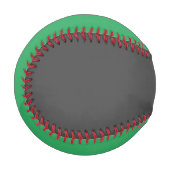 BALLE DE BASEBALL SIMPLE MODERNE MODERNE MONOGRAM ÉLÉGANT CHIC STYLE (Devant Gauche)