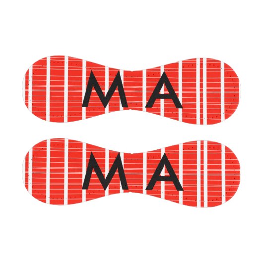 Balle De Baseball Simple monogramme ajouter votre nom lettre man min (Panneaux)