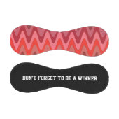 Balle De Baseball Sinus Waves motif - rouge + vos idées (Panneaux)