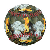 Balle De Baseball sirène à poil doré (Dos)