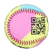 Balle De Baseball site web simple de société commerciale code-barres (Devant Gauche)