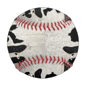 Balle De Baseball skateboard pris en sandwich (Dos)