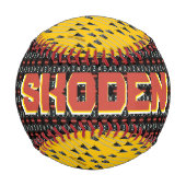 Balle De Baseball Skoden (Dos)