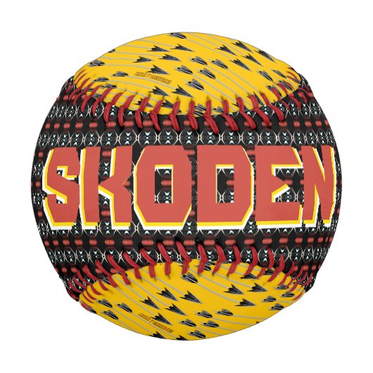 Balle De Baseball Skoden (Dos)