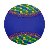 Balle De Baseball Skulls et Crossbones (Dos)