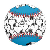 Balle De Baseball Snoopy Classic Comics Motif (Dos)