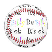 Balle De Baseball Sois bête, c'est ok-baseball (Devant Gauche)