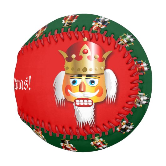 Balle De Baseball Soldats des Noisettes de Noël (Devant Droite)