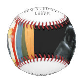 Balle De Baseball Sonogramme Grossesse Photo Papa doit être (Dos)