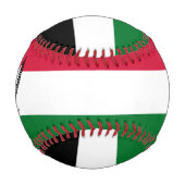 Balle De Baseball Soudan Drapeau et blason Patriotique (Dos)